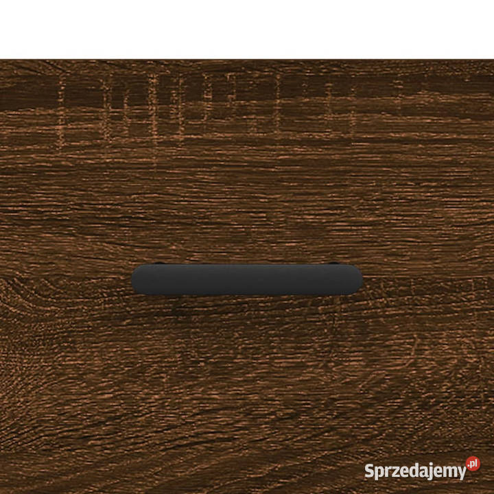 Witrynka brązowy dąb 695x34x180 materiał Kredensy i witryny Warszawa sprzedam