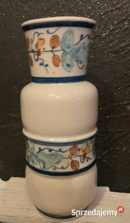 Ceramiczny wazonik ceramika Bolesławiec Pozostałe Wałbrzych