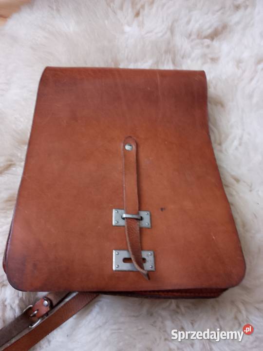 Torba skórzana raportowała PRL Częstochowa