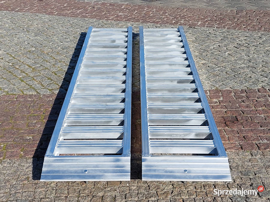 Nowe lekkie najazdy aluminiowe nowa rampa małopolskie Kęty