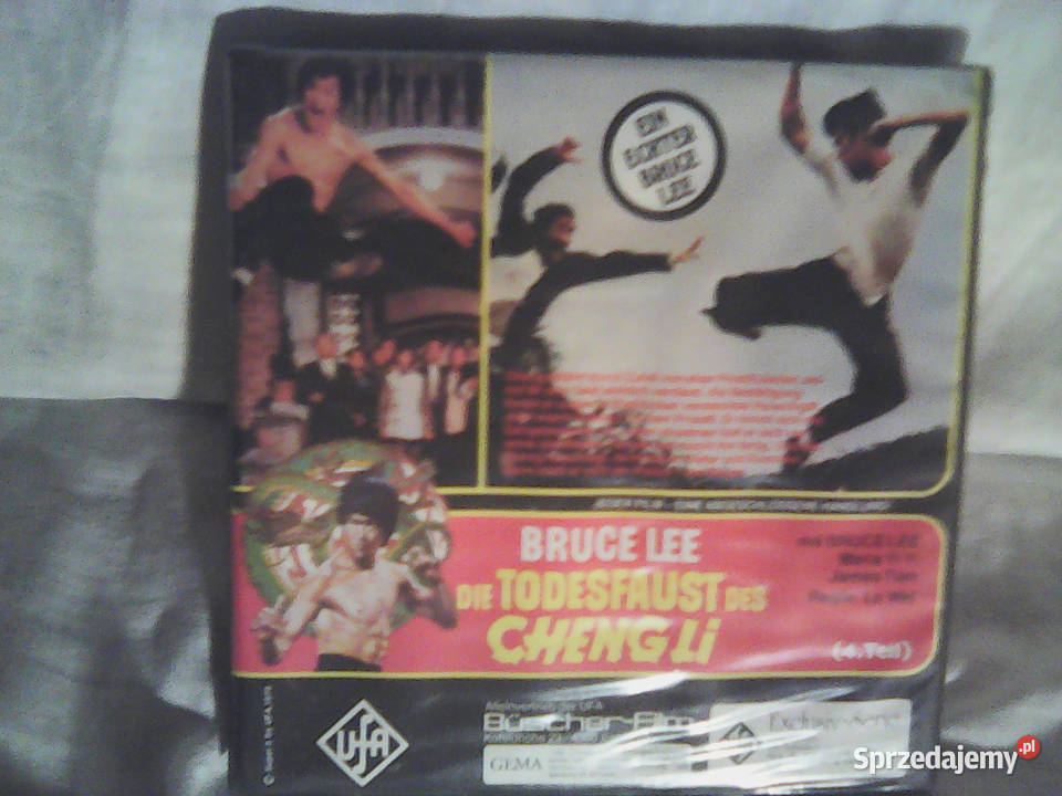 Film Big Boss z Brucem Lee na taśmie szpuli Piotrków Trybunalski