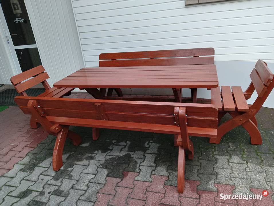Stół ławki ogrodowe całoroczna