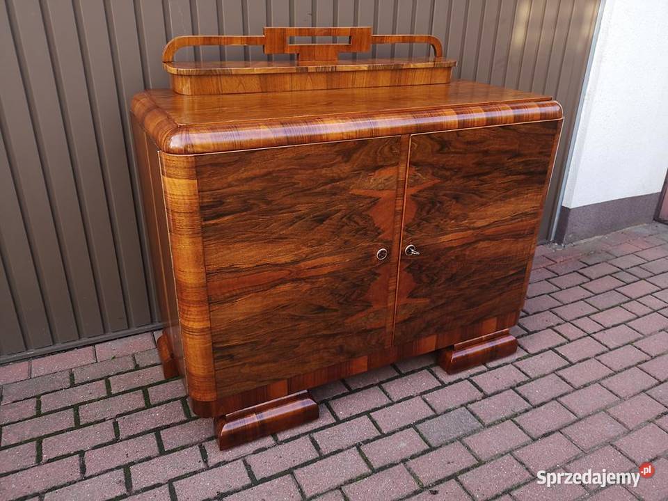 Komoda Pomocnik ARTDECO OrzechDąb Stara Antyk Swarzędz