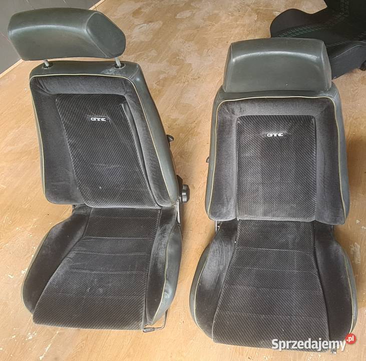 Fotele kanapa RECARO GTC VW Garbus BMW E21 Capri osobowe Fotele i kanapy dolnośląskie Kobierzyce