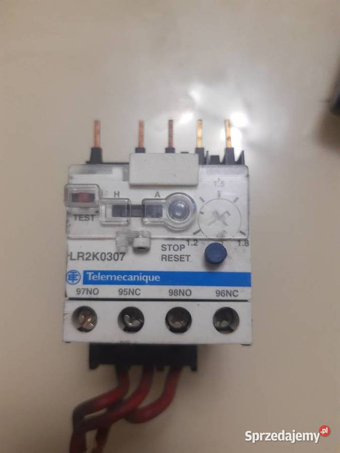 Przekaźnik termiczny LR 2K0307 Telemecanique Produkcja Lelów