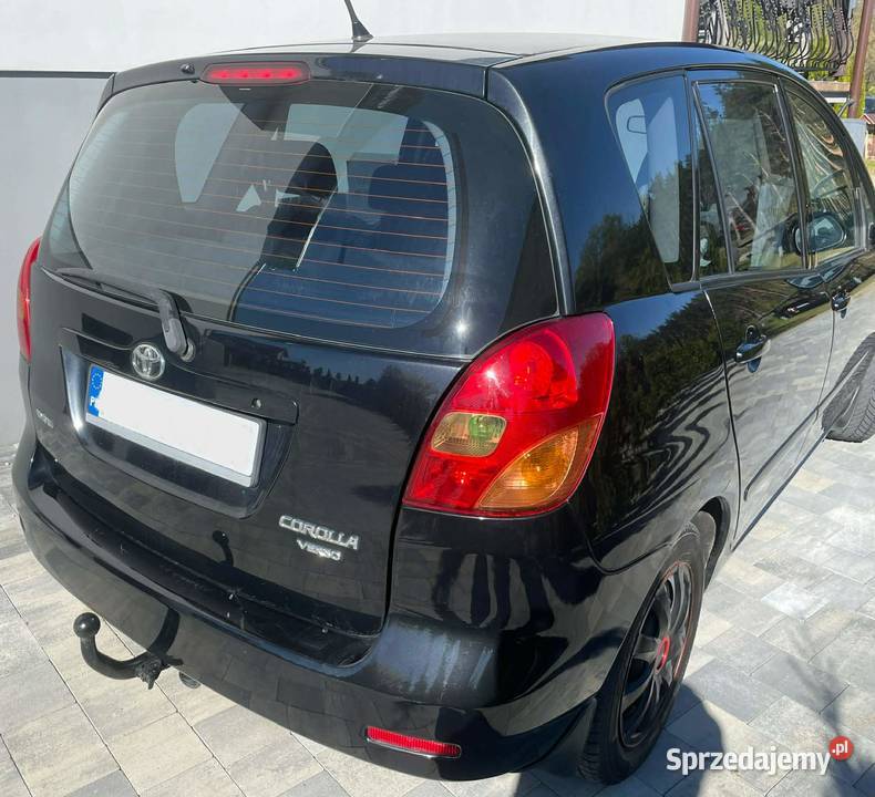Toyota Corolla Verso 16 LPG 10lat jeden Nowe Miasto Lubawskie