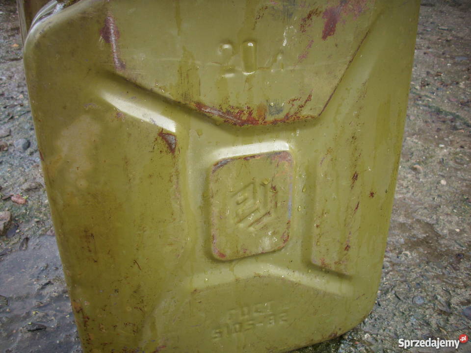 Kolekcjonerski kanister radziecki z 1989 r do Akcesoria Barlinek
