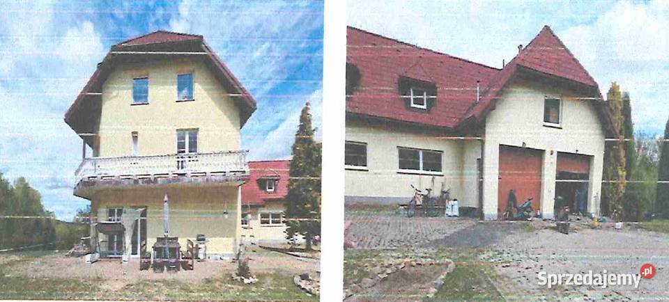 Dom wielopokoleniowy z garażem budynek Paszków