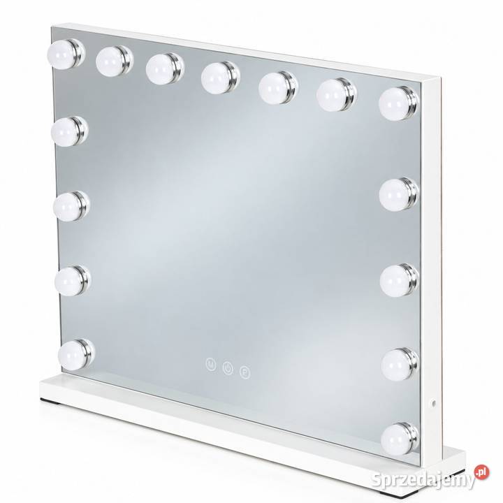 Lustro do makijażu LED 57x46 kosmetyczne