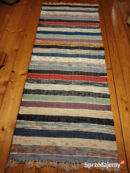 Chodnik ręcznie tkany na krośnie