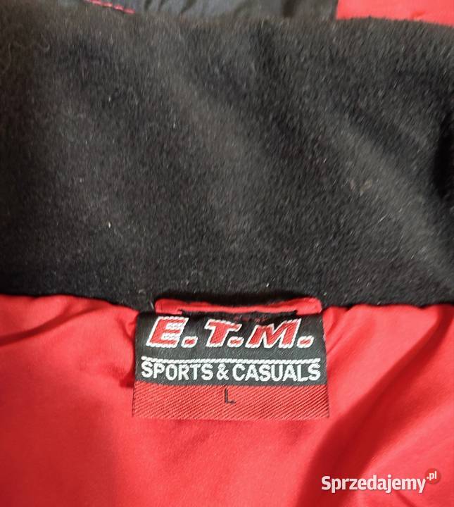 Kurtka zimowa sportowa ETM SportsCasuals rozmiar Rozmiar 40(L) Jasień