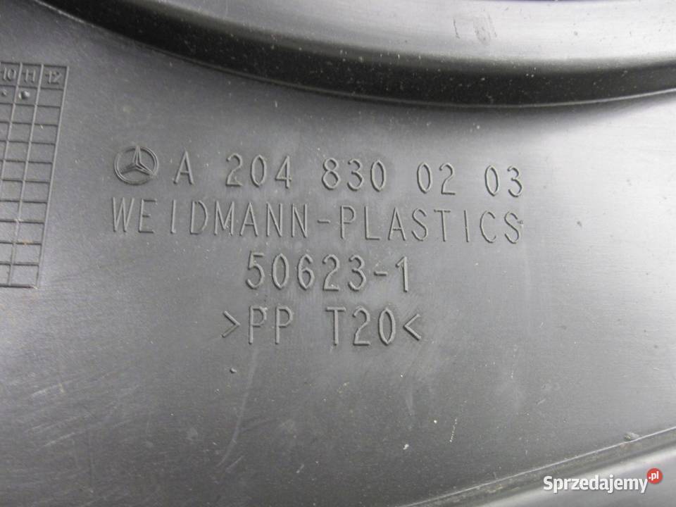 MERCEDES W204 07r kanał dolot powietrza Kielce