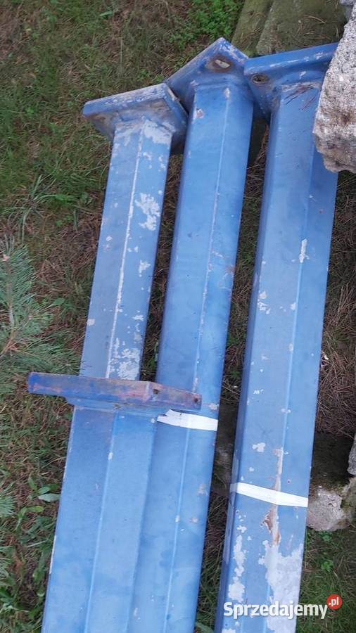 Słupy z latarni ocynkowane mocne lekie 95metra Dobczyce