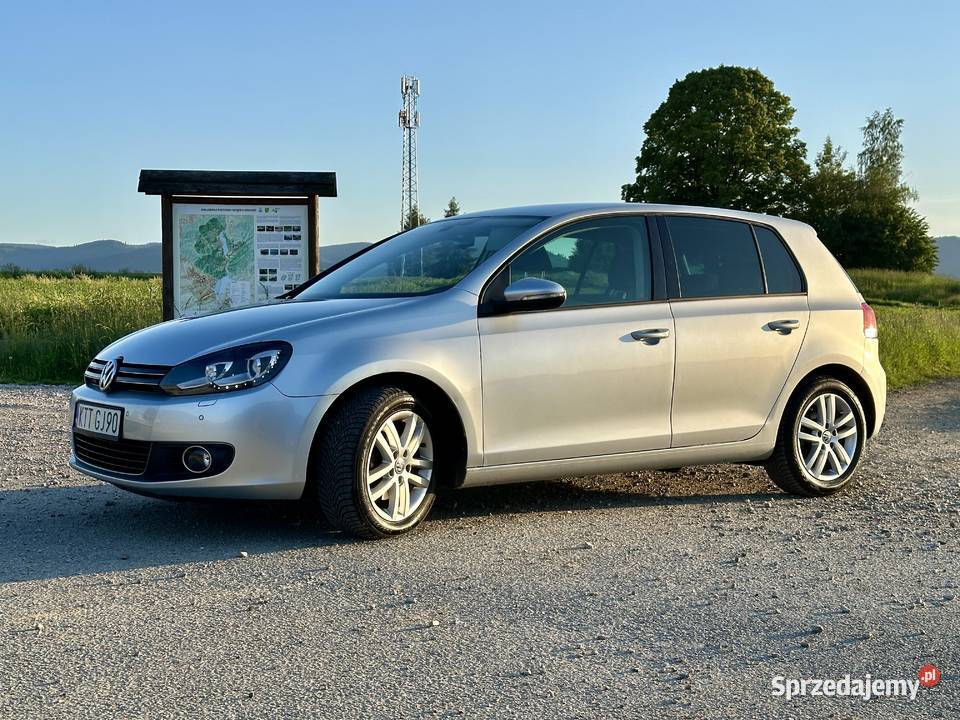 Volkswagen Golf VI 14 TSI 122 DSG 2012 Highline śląskie Łodygowice