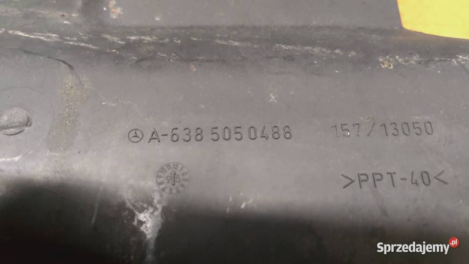 6385050488 łapacz powietrzna osłona Mercedes dostawcze Układ chłodzenia Szczytno sprzedam