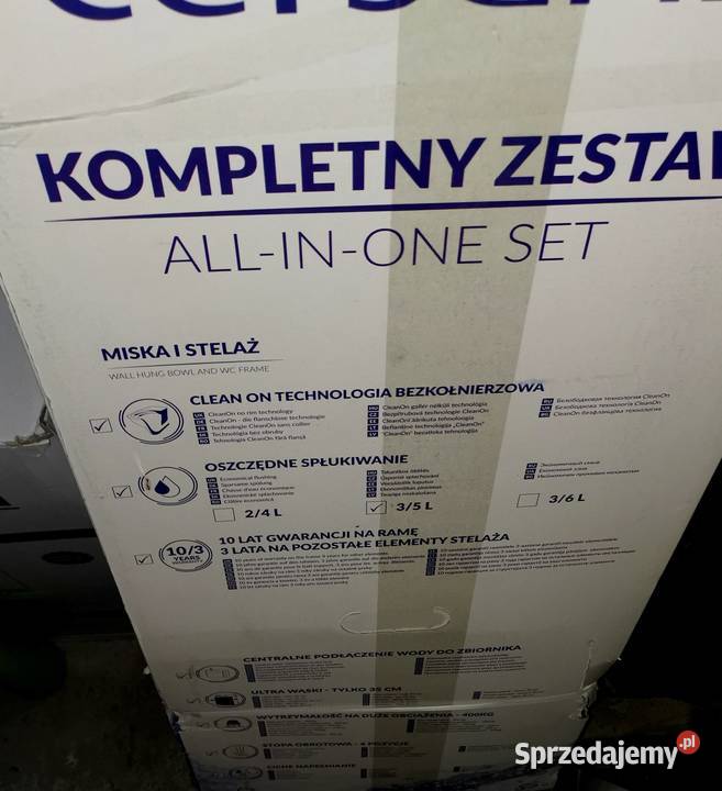 Kompletny Zestaw Cersanit B621 TECH LINE BASE WC Gorzów Wielkopolski