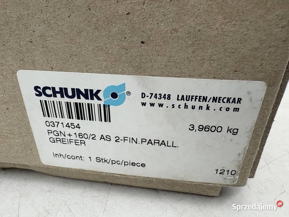Schunk PGN1602 AS 2 0371454 Parallel Gripper Warszawa