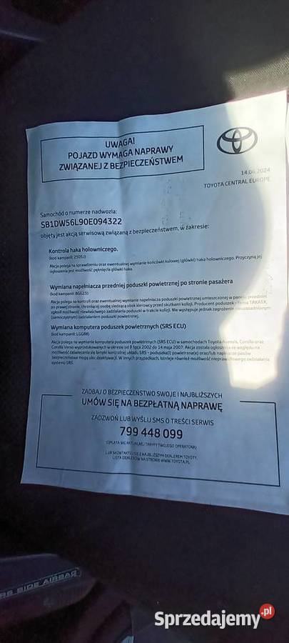 Toyota Avensis T25 20 d4d 116 2004 Twardogóra sprzedam