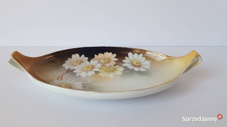 Mała stara porcelanowa patera paterka Tillowitz Dąbrowa Górnicza