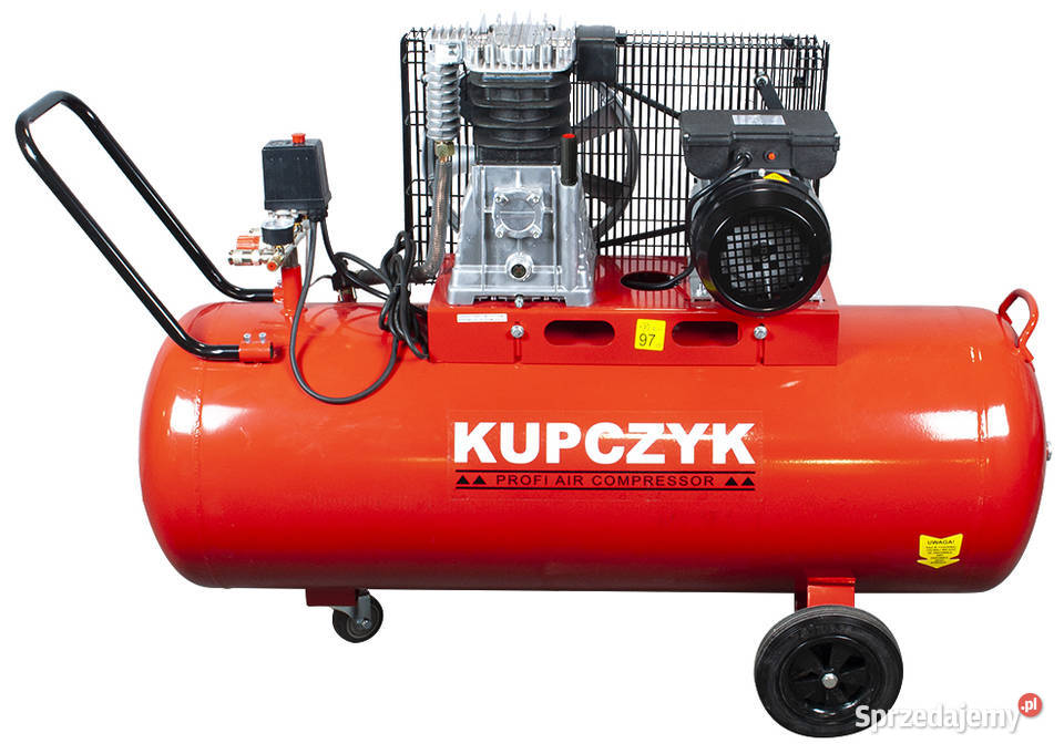 Kompresor tłokowy KK 400150 Kupczyk zestaw KIT6 Warka