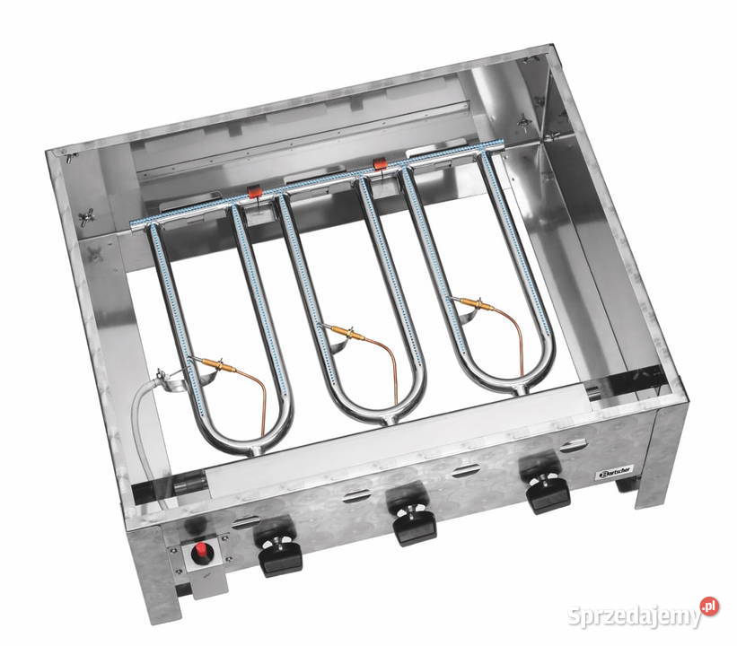 Patelnia gazowa z blachą emaliowaną 705x54 Częstochowa
