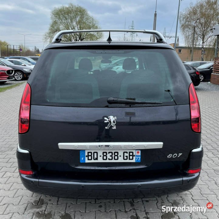 Peugeot 807 7Osobowy Elektryczne Tylne drzwi śląskie Żory