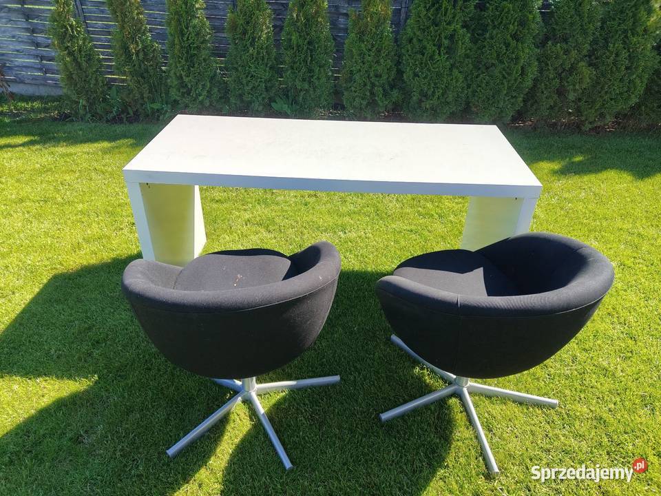 Mam do sprzedania biurko z dwoma fotelami 65cm Konin