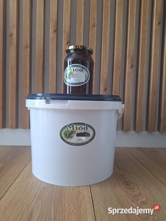 Miód ze spadzi iglastej Jasienica Rosielna sprzedam