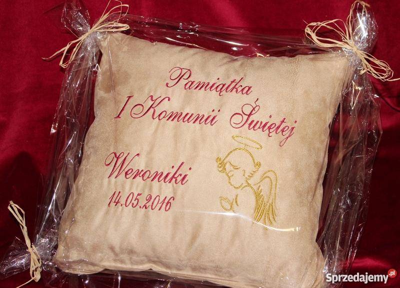 Prezent Pamiątka na Pierwszą I Komunię Świętą Pościel i koce Grudziądz