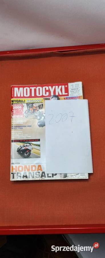 Kolekcjonerskie czasopismo motocykl 2007 Gliwice