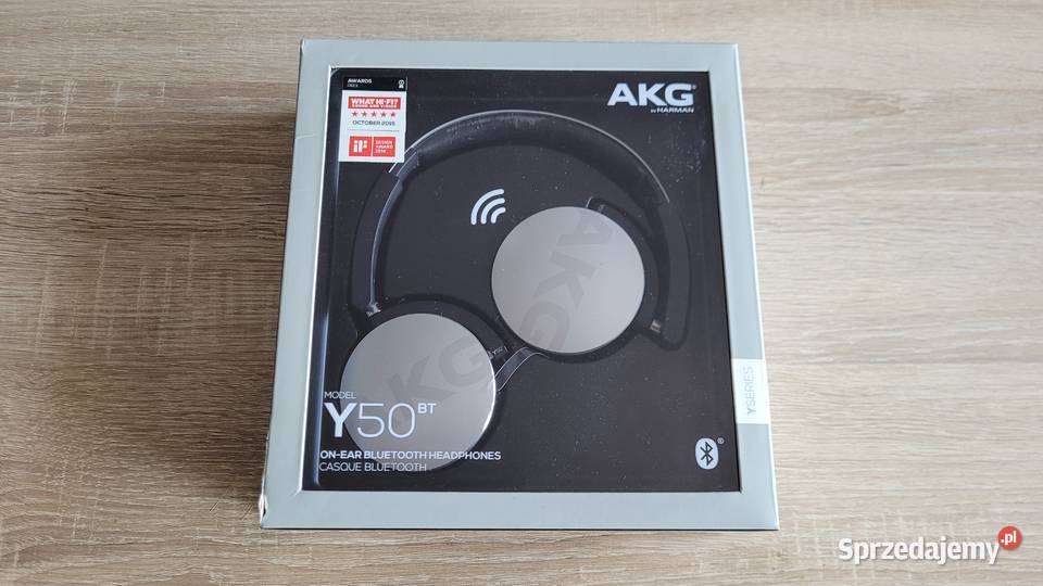 Słuchawki bezprzewodowe AKG Y50BT bluetooth Y50 Słuchawki i głośniki Łódź