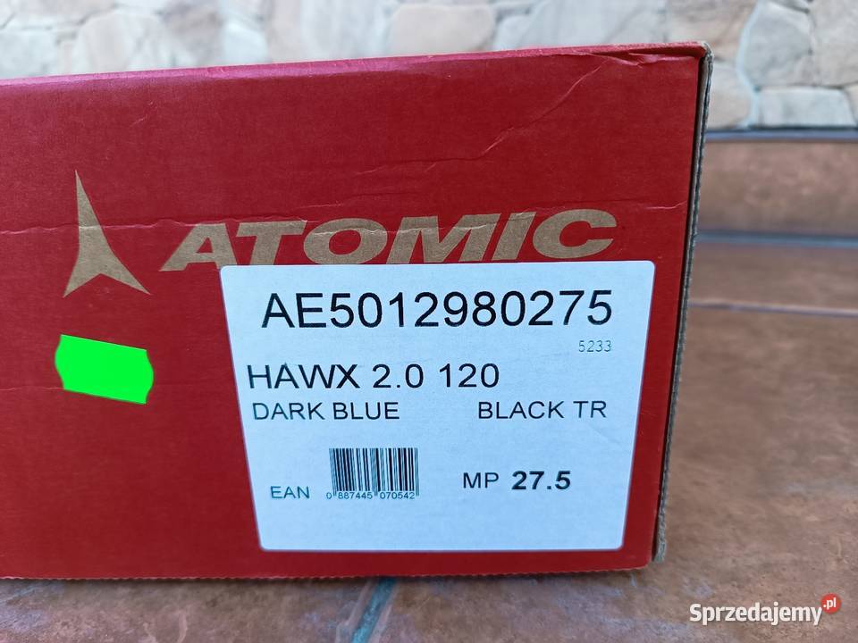 Buty narciarskie ATOMIC HAWX 20 120 ciemny śląskie