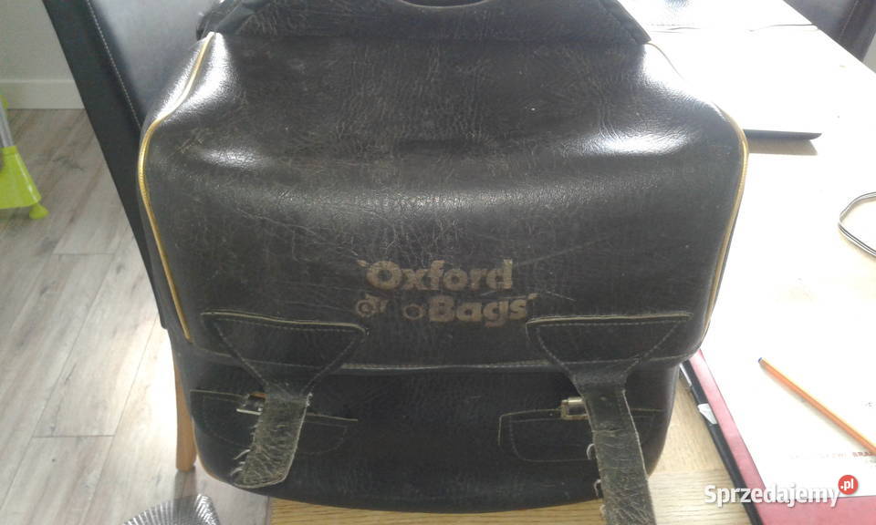 Klasyczne zabytkowe sakwy motocyklowe OXFORD Oława