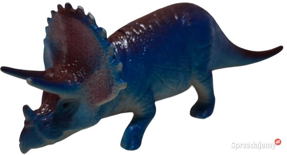 Dinozaur Triceratops 38x12x45 Zabawka figurka Czeladź