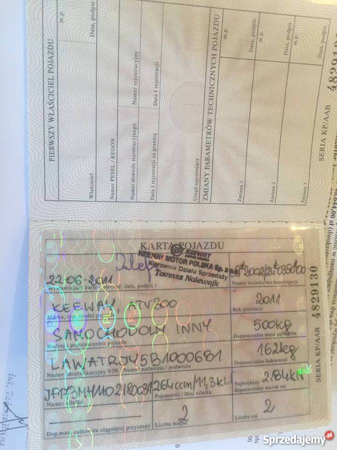 Sprzedam Quada Keeway ATV GTX 300 4x4 Pozostałe wielkopolskie Latowice