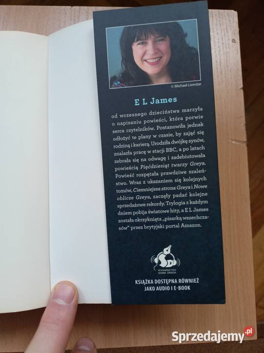 Książka Pięćdziesiąt twarzy Greya Koszalin