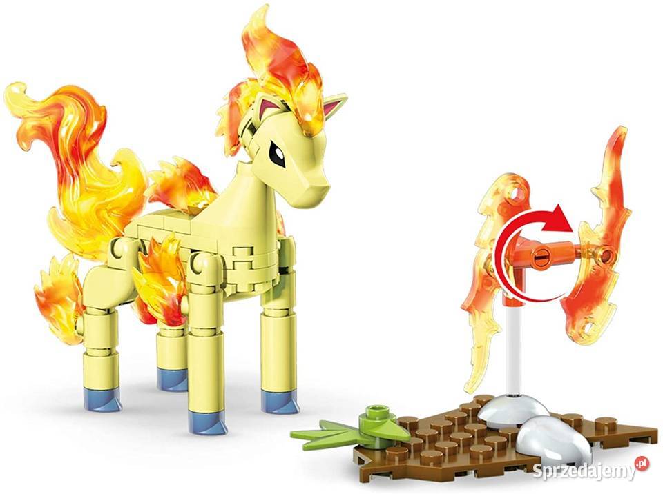 Figurka Pokemon Ponita Klocki Konstrukcyjne 70el Mogilany sprzedam