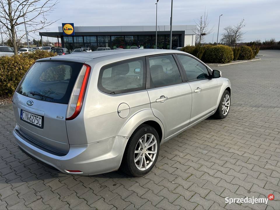 Ford Focus 18 diesel 2008r srebrny Inowrocław