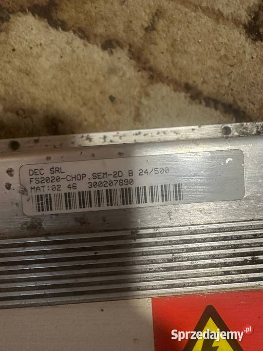 Sterownik ZAPI FS2020CHOPSEM 2D 24500 Antonie sprzedam