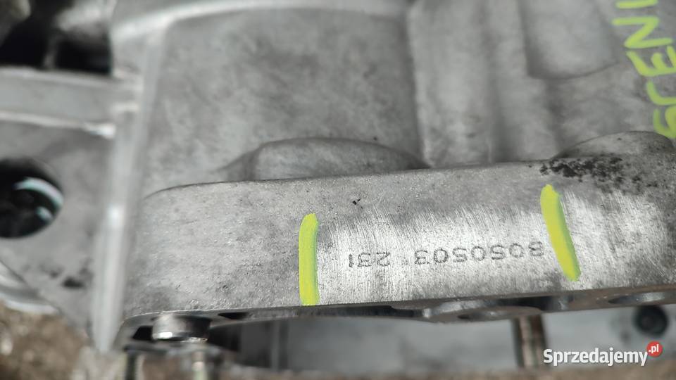 SKRZYNIA BIEGÓW MANULNA RENAULT MEGANE II SCENIC