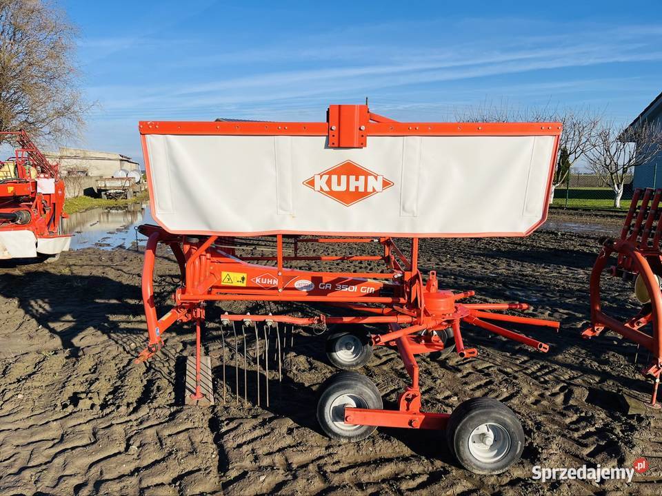 Zgrabiarka Kuhn Ga 3501 Gm stan Tandem Kuhn Chwałkowo