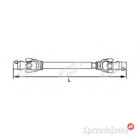 Wał ze sprzęgłem jednokierunkowym L1000 460Nm Sieradz