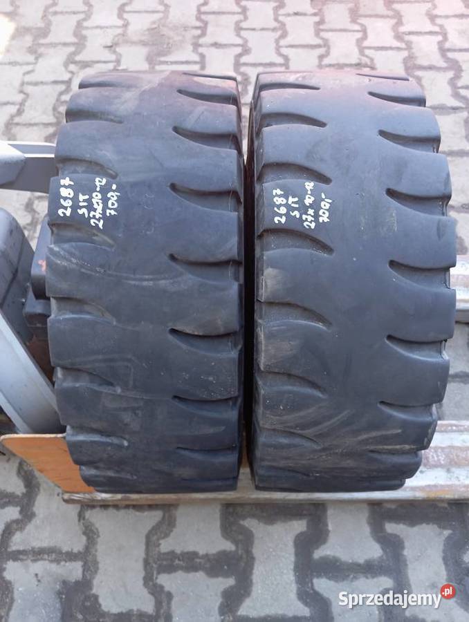 Wózek widłowy Opony pełne 27x1012 BARUM sprzedam