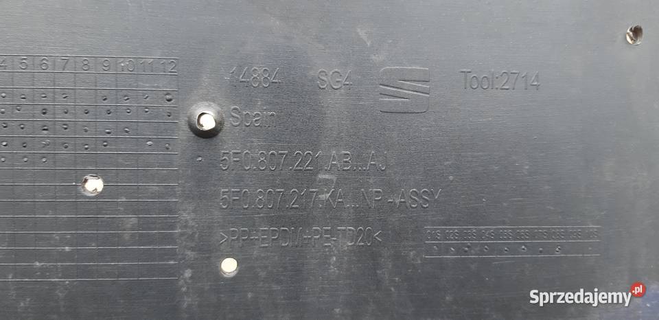 SEAT LEON III 5F0 LIFT FR ZDERZAK PRZÓD PRZEDNI lubuskie