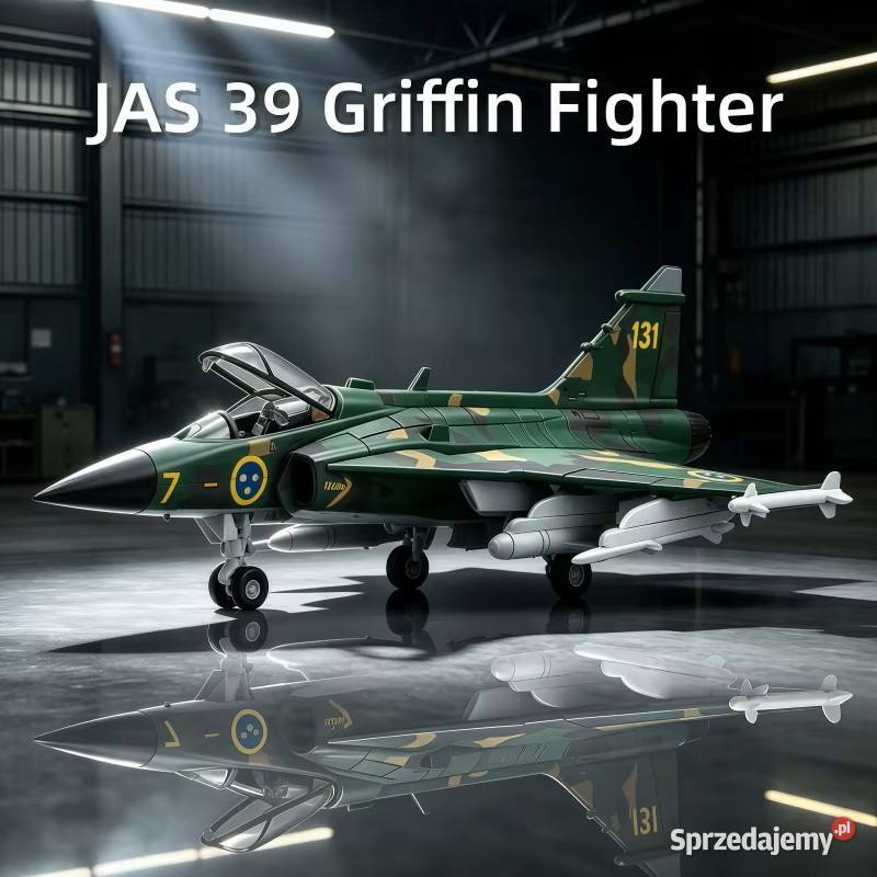 Samolot JAS39 Gripen Diecast Skala 172 Milanówek