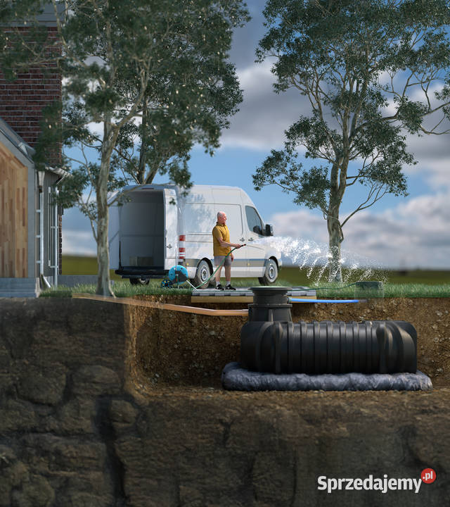 Zbiornik na wodę deszczową KINGSPAN 3000 L do