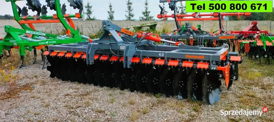 Brona Talerzowa 25m 27m 30m 40m 50m 60m nieuszkodzony