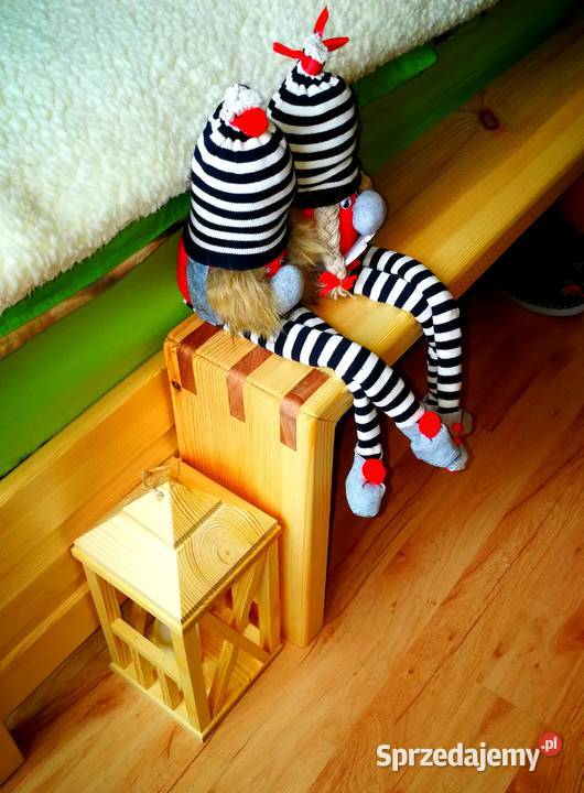 Ławka drewniana kwietnik półka siedzisko ozdoba Pozostałe