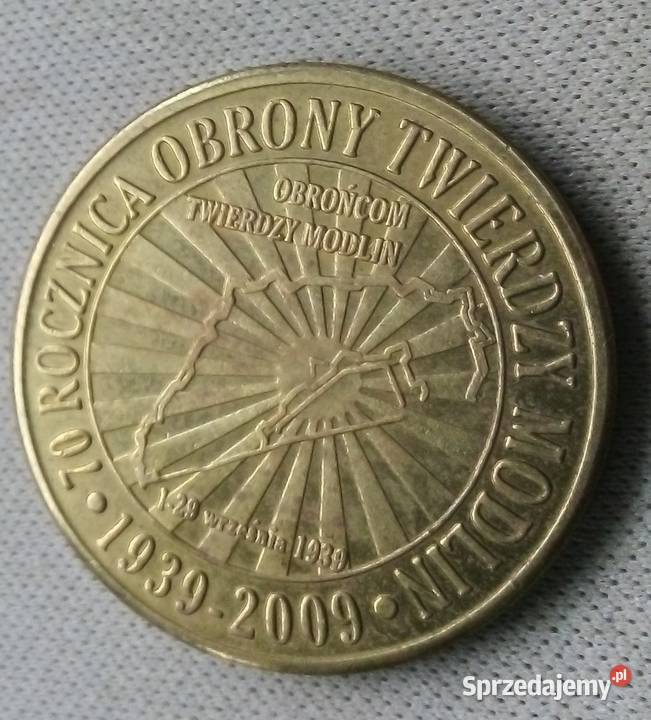 70 ROCZNICA OBRONY TWIERDZY MODLIN19392009 r Legionowo sprzedam