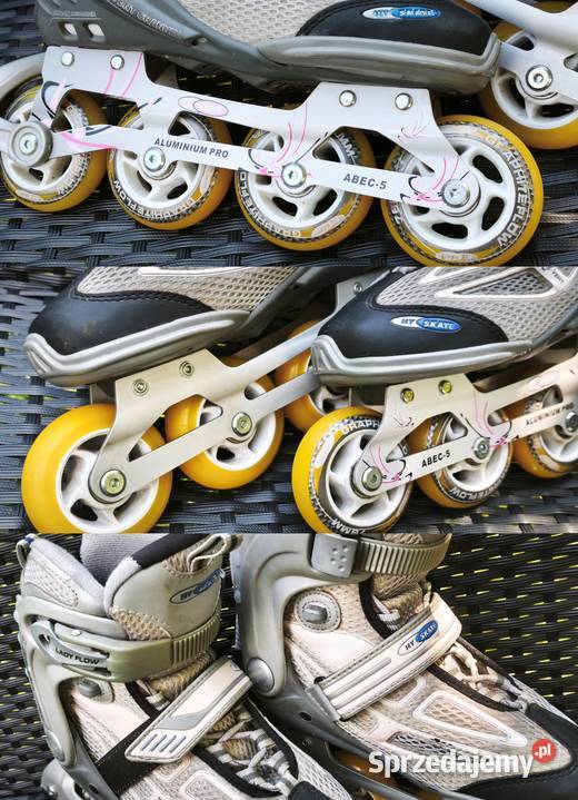 Rolki Hy Skate rozmiar 370 wkładki 240 ABEC 5 Piotrków Trybunalski